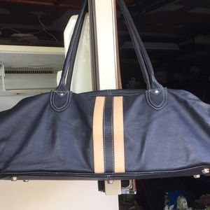 CALLING ALL YOGA LOVERS!! SAMPLE-NEW! REAL LEATHER YOGA BAG to hold mat